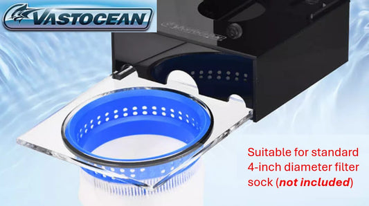 VastOcean Filter Sock Holder - No-spill design